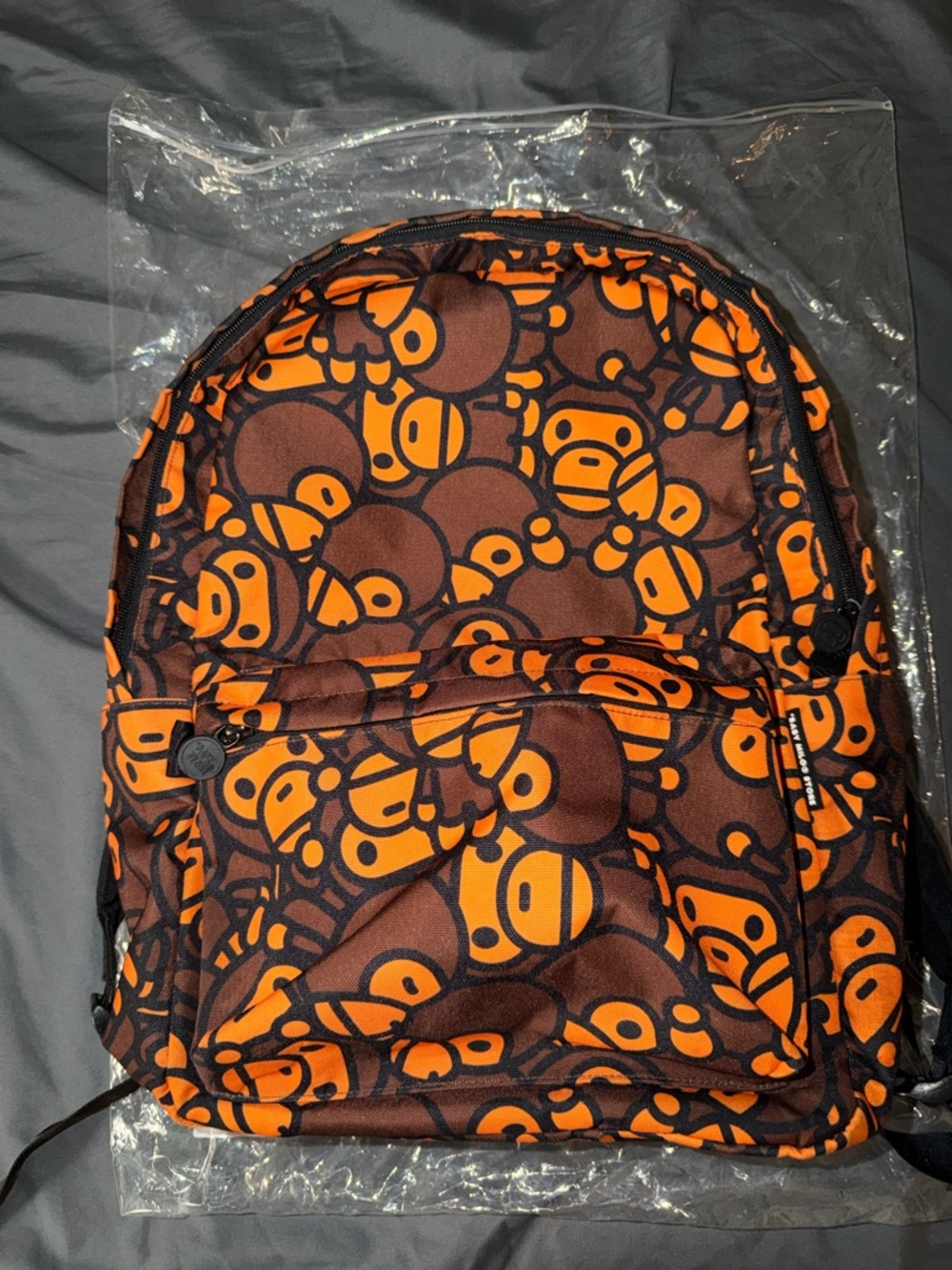 BAPE Baby Milo Large Brown Backpack